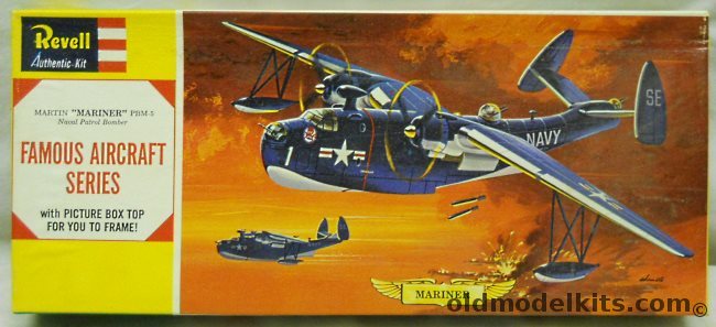 Revell 1/118 Martin PBM-5 Mariner Famous Aircraft Series, H175-100 plastic model kit